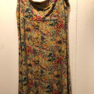 LuLaRoe Size Large Maxi Skirt